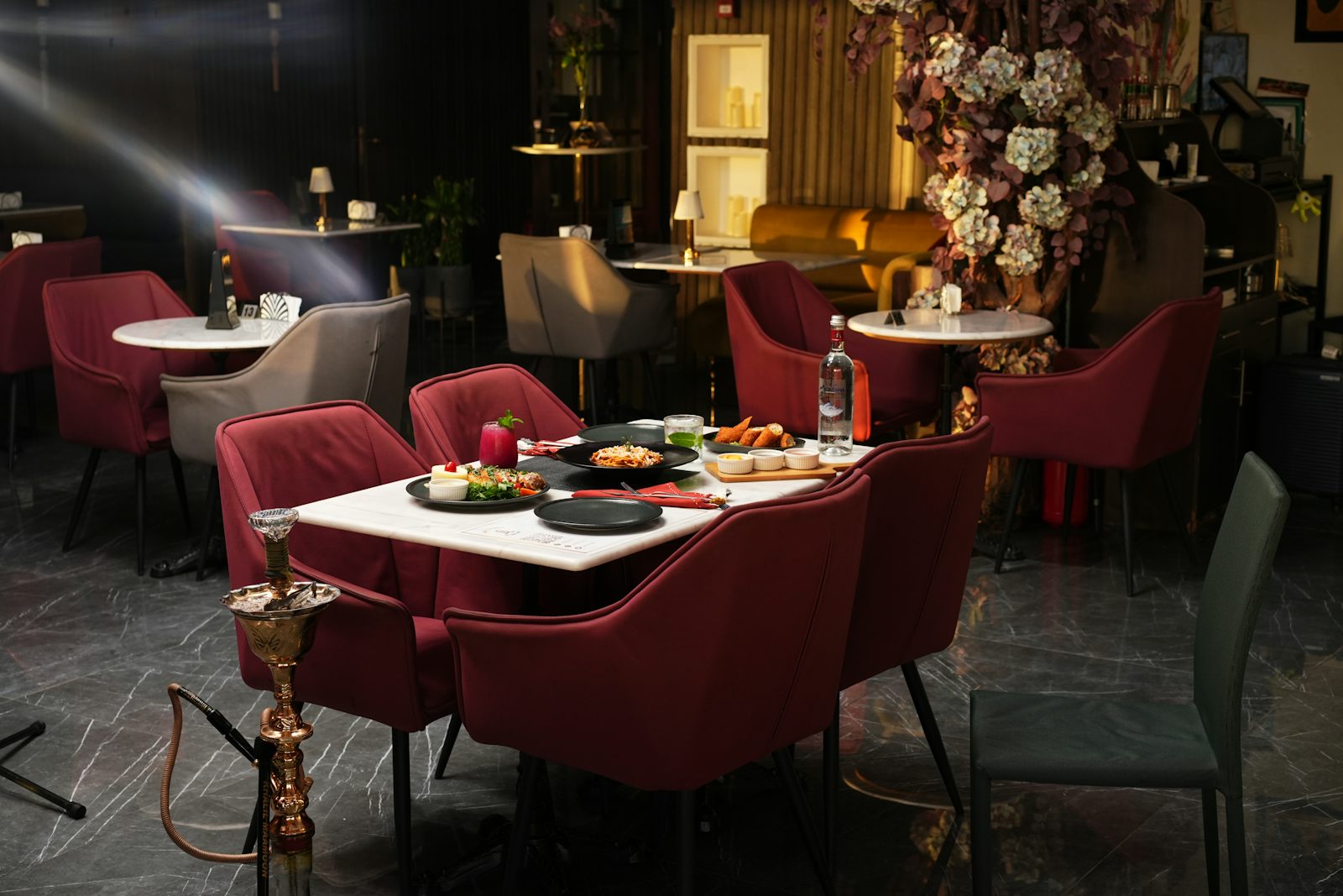 Interiér restaurace